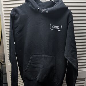 CSX railroad hoodie small